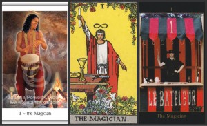 the magician tarot card