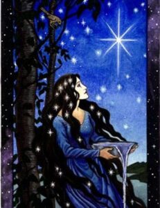 tarot cards and aquarius the star card