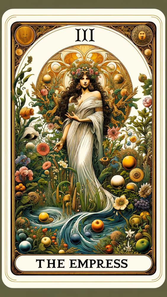 Empress abundance tarot card spell